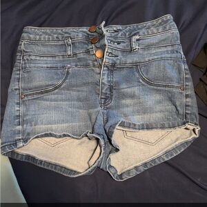 Denim High-Waisted Women Shorts